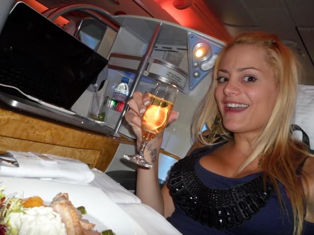 Airline Review: Emirates A380 Business class